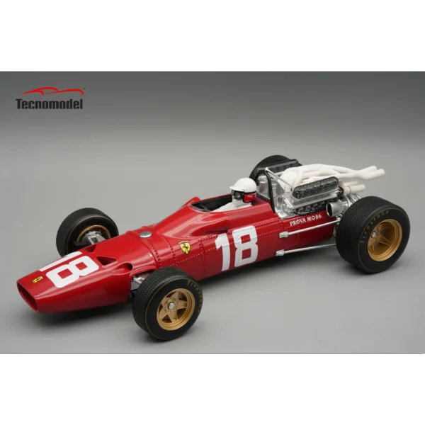 Ferrari 312 F1-67 1967 Monaco GP Driver: Lorenzo Bandini Car # 18