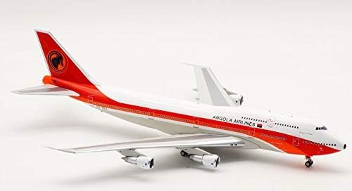 Inflight Linhas Aereas DE Angola Boeing B747-300 D2-TEA 1/200 diecast plane model aircraft Roatable tires/Turnable Front wheels/Roatable Propellers