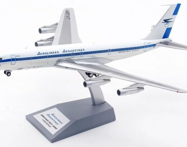 ACE HOBBY Inflight Aerolineas Argentinas for Boeing B707-300 LV-JGP 1:200 Aircraft Pre-Built Model
