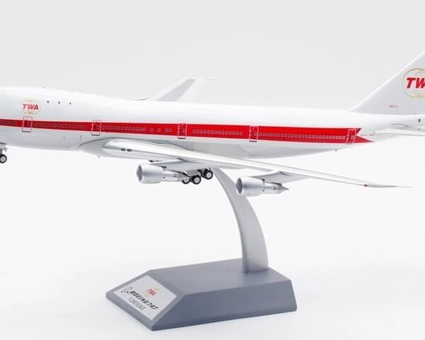 ACE HOBBY Inflight for TWA for Boeing B747-100 N93117 1/200 Plane Pre-Built Model