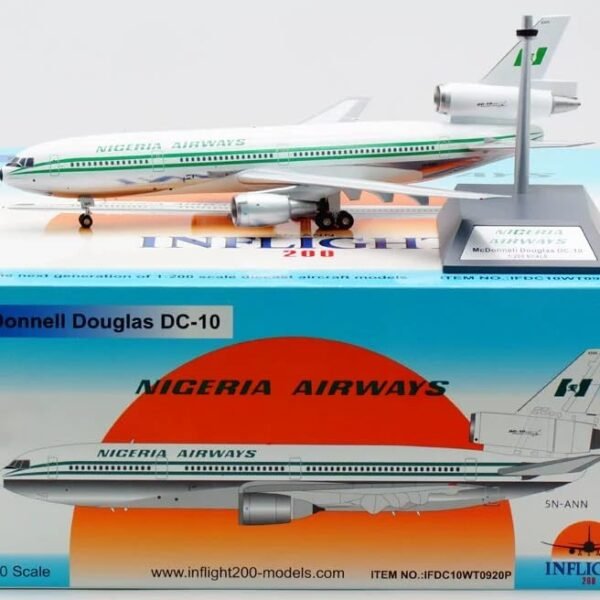 1:200 SM200 Nigeria Airways B707 Decaled model 5N-ABJ