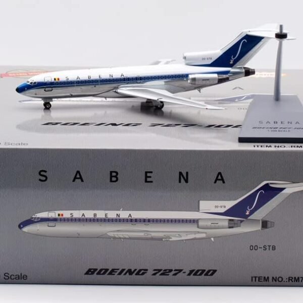 Retro Models SABENA for Boeing B727-100 OO-STB 1:200 Aircraft Pre-Built Model