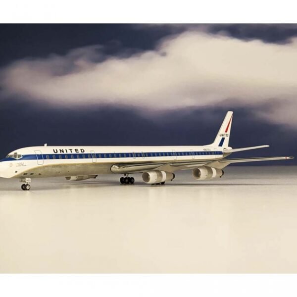 Aeroclassics AC219549A United Airlines DC-8-61 N8072U Diecast 1/200 Jet Model