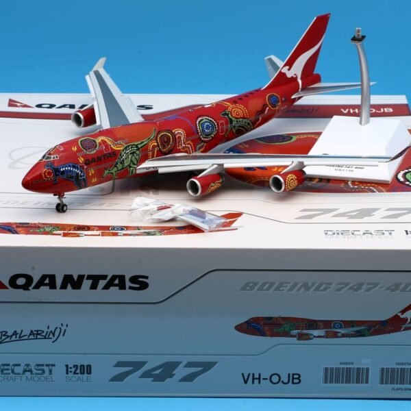 Qantas Boeing 747-400 "Wunala Dreaming - VH-OJB" Flaps Down XX20375A