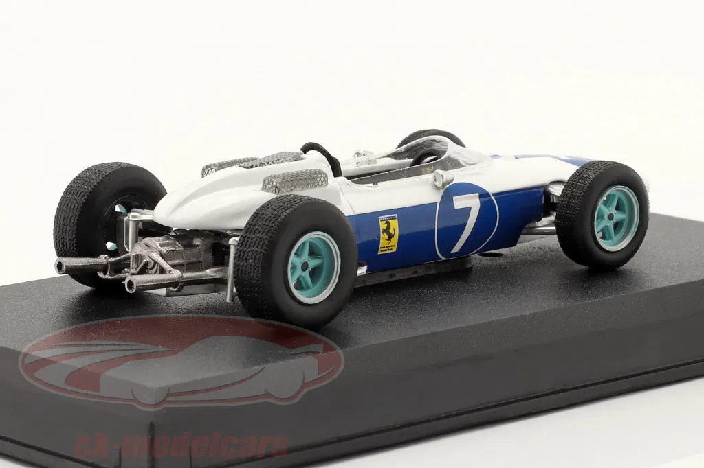 Atlas 7174008 Ferrari F1 158 John Surtees 1964 1:43 LIKE NEW! Original Box 1702-26-72 - Image 4