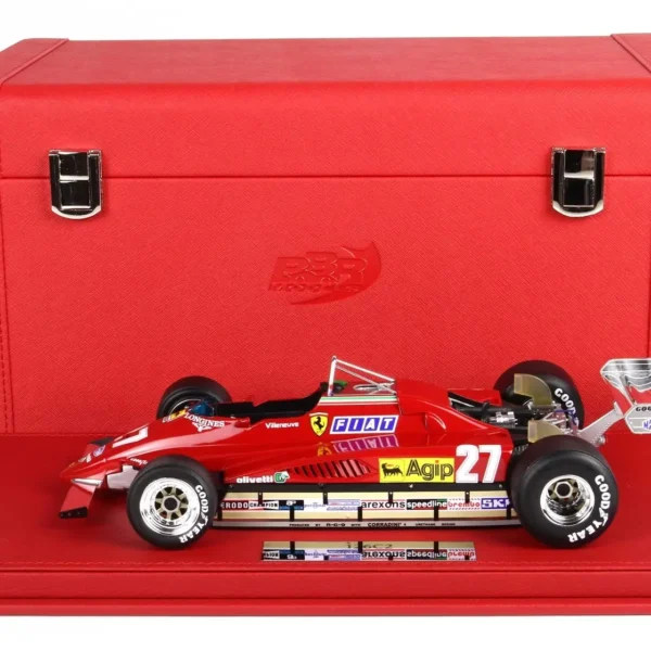 1/18 Ferrari 126C2 Belgian GP 1982 #27 Gilles Villeneuve Special Package