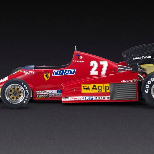 FERRARI 126 C3 N.28 WINNER DUTCH GP 1983 R.ARNOUX 1:18