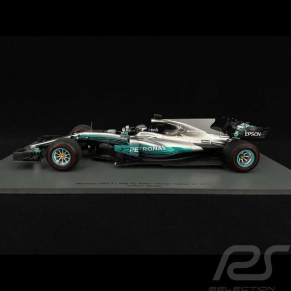 Valtteri Bottas Mercedes Benz AMG Petronas F1 n° 77 Winner GP Russia 2017 1/18 Spark 18S301
