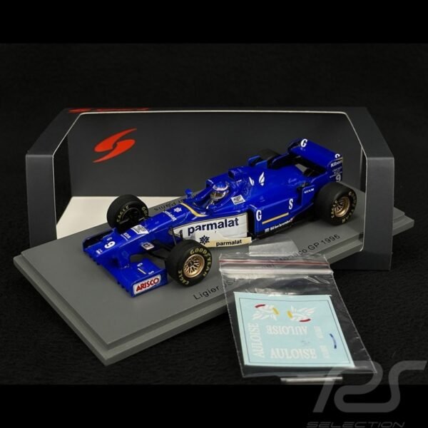 Spark S7413 1/43 LIGIER JS43 NO.9 WINNER MONACO GP 1996 OLIVIER PANIS Model Car