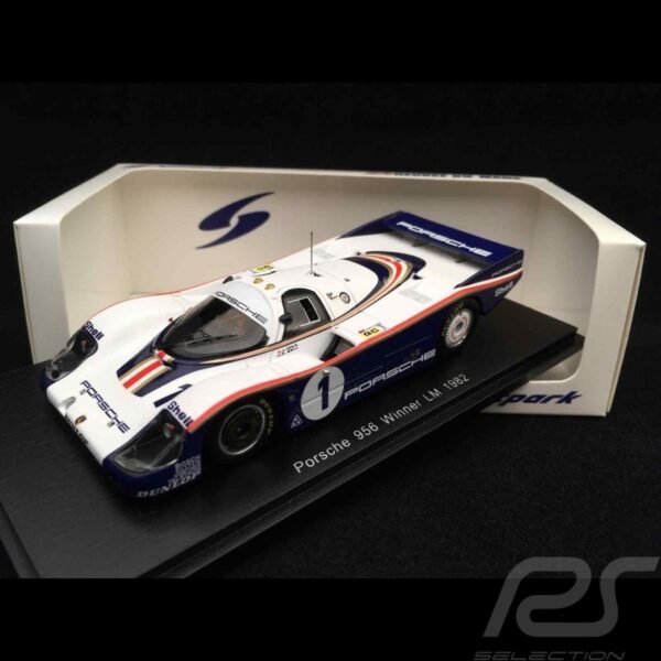 Porsche 956 LH Winner Le Mans 1982 n° 1 Rothmans 1/43 Spark 43LM82