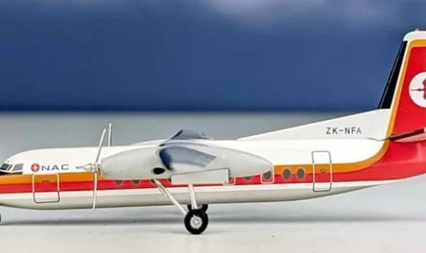 Aeroclassics WM211080 NAC New Zealand Fokker F-27 ZK-NFA Diecast 1/200 Model New