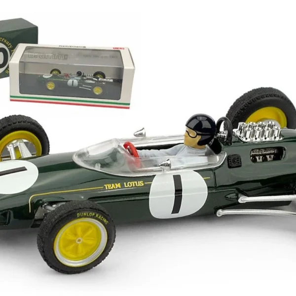 Brumm R331-CH Lotus 25 #1 Belgian GP 1963 - Jim Clark World Champion 1/43 Scale