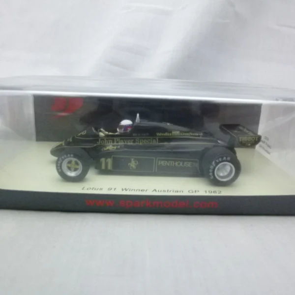 Spark 1:43 F1 Lotus 91 #11 Elio de Angelis Winner Austrian GP 1982 S5352 Diecast