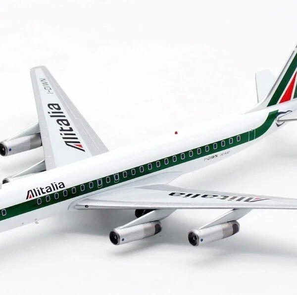 DC-8-62H, ALITALIA, REG: I-DIWN WITH STAND - INFLIGHT 200 IF862AZ0620 1/200