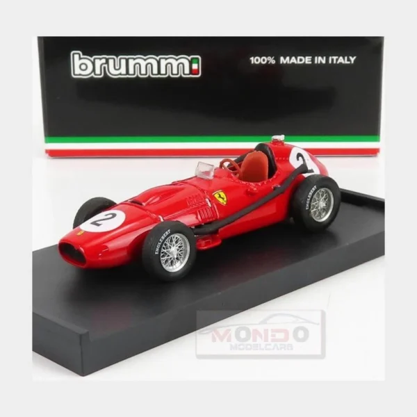 1:43 BRUMM Ferrari F1 Dino 246 #2 2Nd British Gp Mike Hawthorn 1958 WC R068 MMC