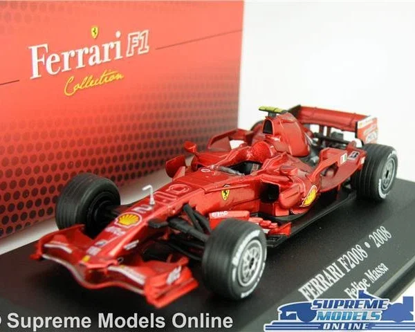 FELIPE MASSA FERRARI F2008 CAR MODEL 1:43 SIZE IXO ATLAS F1 7174004 FORMULA T4