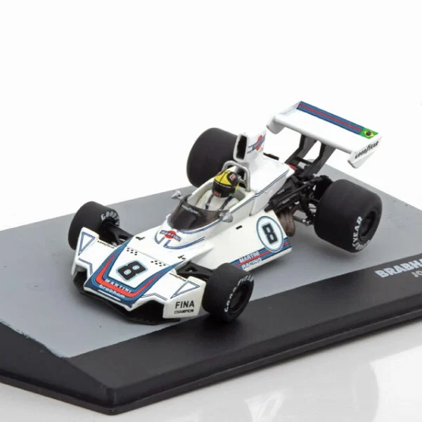 Brabham BT44B #8 Win Brazil GP 1975 Jose Carlos Pace Altaya 1:43 F1 Formula One