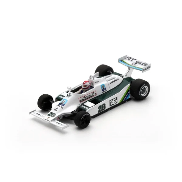 Spark S6990 1/43 Williams FW07 No.28 Winner British GP 1979 Clay Regazzoni