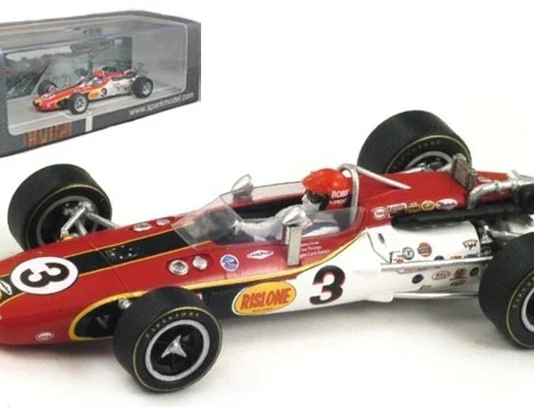 Spark 43IN68 Eagle MK IV #3 Winner Indy 500 1968 - Bobby Unser 1/43 Scale