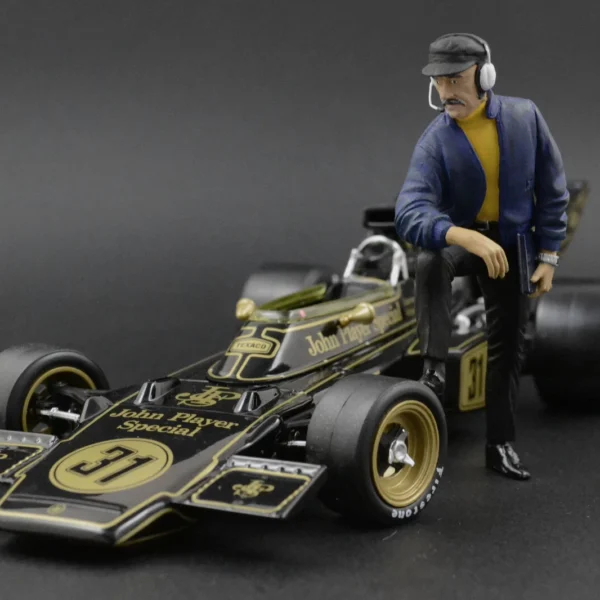 iEstatuilla de Colin Chapman para 1:18 Lotus Cortina Autoart JPS!! ¡SIN AUTO!!