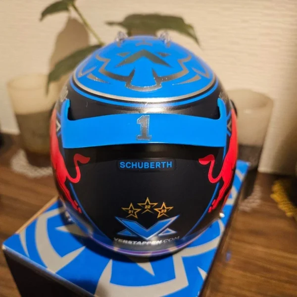 Max Verstappen 1/2 Helmet Miniature helmet 2024 USA Red Bull United States GP