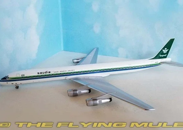 Aeroclassics AC219912 Saudi Arabian Airlines DC-8-61 N912R Diecast 1/200 Model