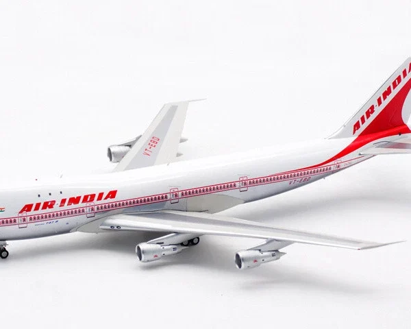 Inflight AIR-INDIA FOR BOEING B747-200 VT-EBD 1:200 Aircraft Pre-built Model
