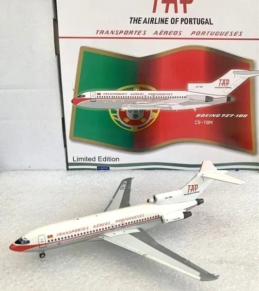 Inflight IF721044 TAP Air Portugal Boeing 727-100 CS-TBM Diecast 1/200 Jet Model