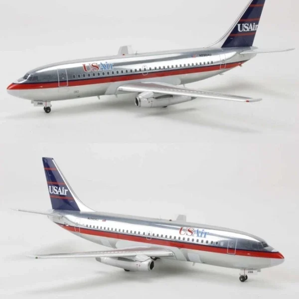 1:200 Inflight US AIR Boeing 737-200 "Polished" N286AU RARE SOLD OUT!
