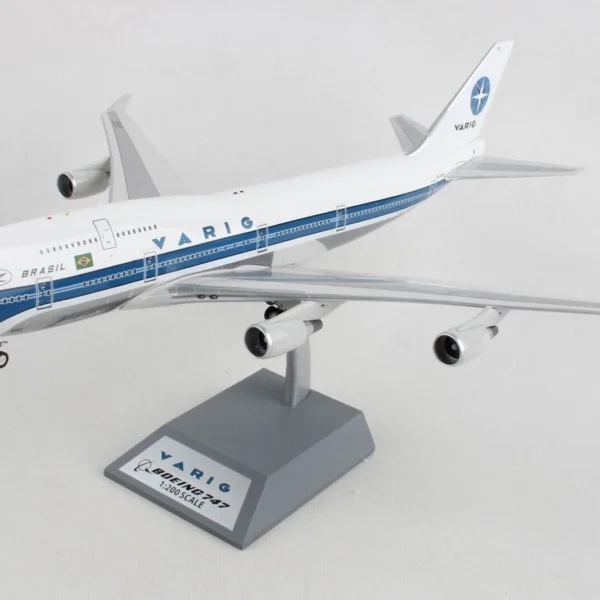 Varig Brasil Boeing 747-400 PP-VPG 1/200 scale desk model NEW InFlight200
