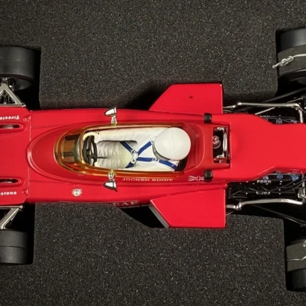 Lotus 72C, #2 Jochen Rindt, Winner, German GP 1970. 1:18 Quartzo. Limited Ed.